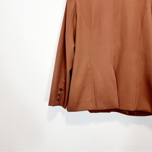 Vici Whiteroom + Cactus Blazer Tan 1 Button Closure Size XL - Picture 3 of 8